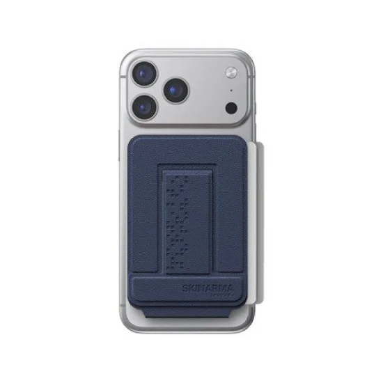 Skinarma magnetic foldable tripod with cardholder axis _ Navy